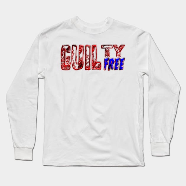 Guilty Free Long Sleeve T-Shirt by Magixity101